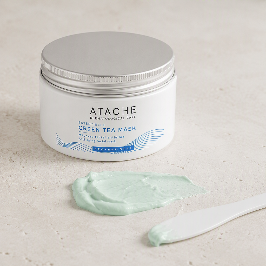 Atache Essentielle Green Tea Mask - Mascarilla Facial Anti-Edad 200ml - ATACHE - cosmética natural