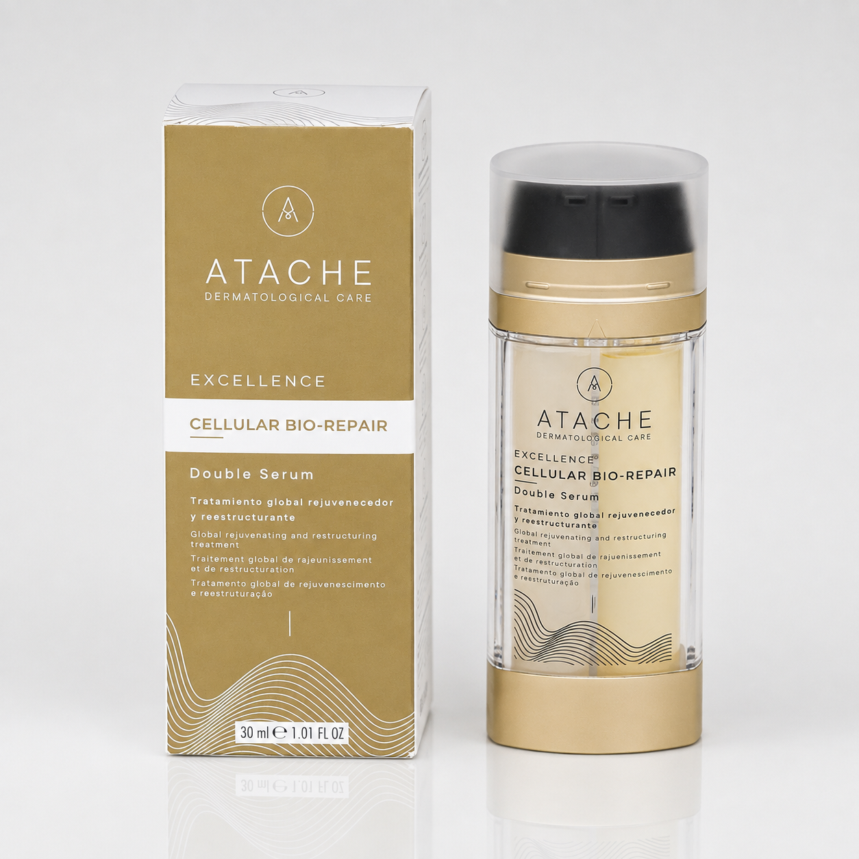 Atache Excellence Cellular Bio-Repair dvigubas serumas 30ml