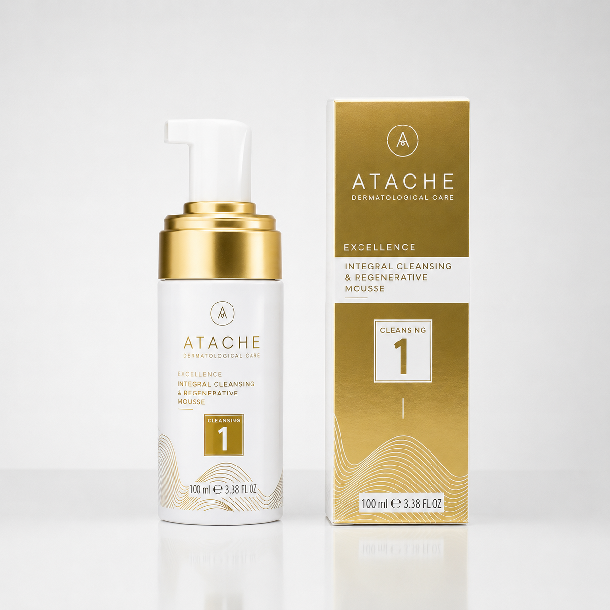 Atache Excellence Integral Cleansing & Regenerative Mousse 200ml - ATACHE - cosmética natural