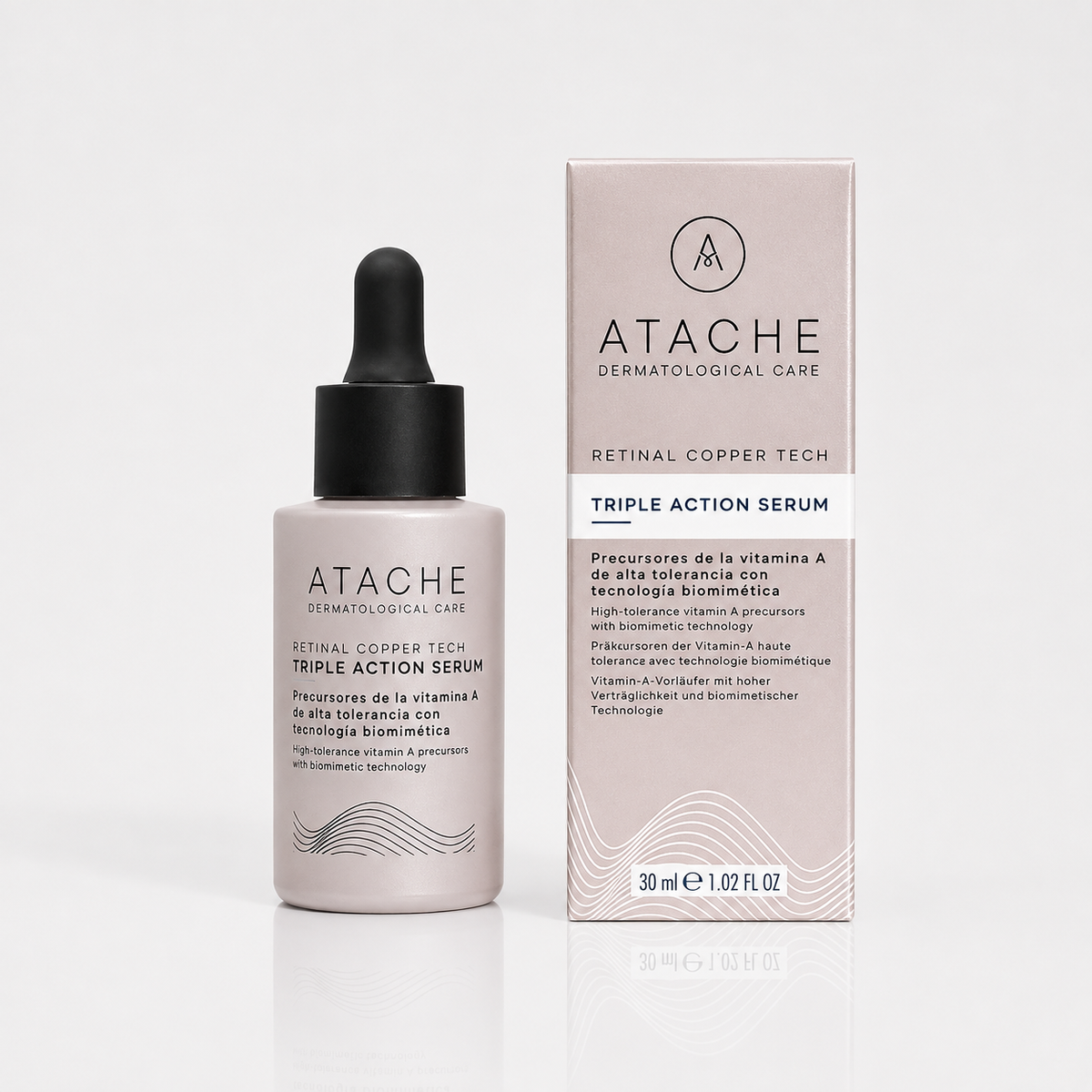 Atache Retinal Copper Triple Action Serum 30ml - ATACHE - cosmética natural