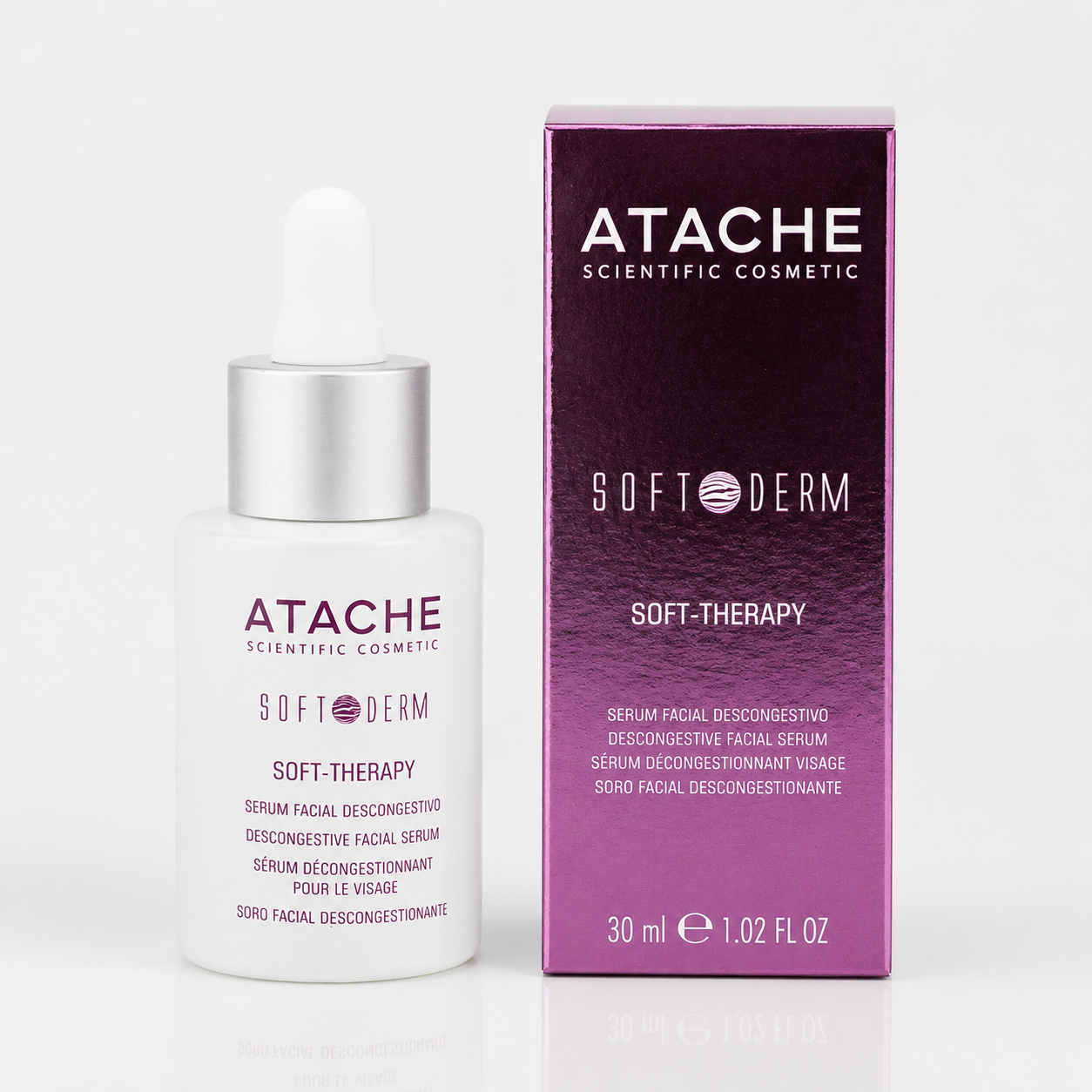 Atache Soft Derm Serum Facial Descongestivo para Pieles Sensibles 30ml - ATACHE - cosmética natural