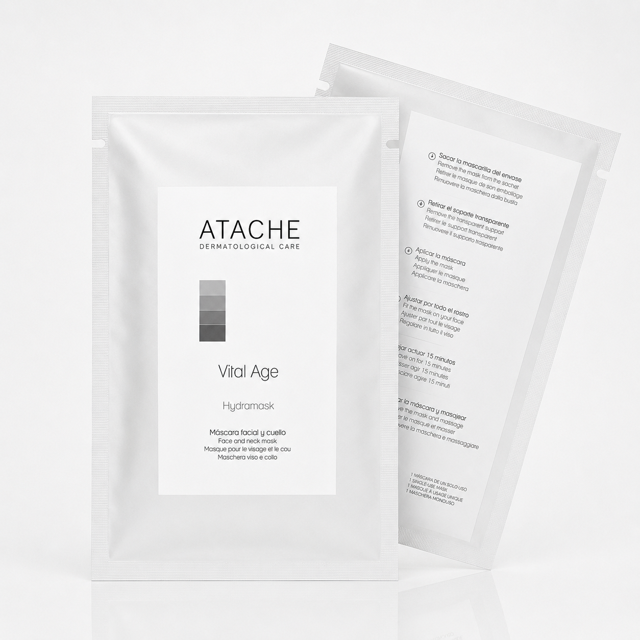 Atache Vital Age Hydramask Mascarilla Facial Anti-Edad 1ud - ATACHE - cosmética natural