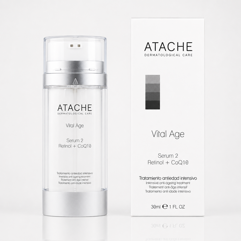 Atache Vital Age Serum 2 Retinol y CoQ10 30ml - ATACHE - cosmética natural