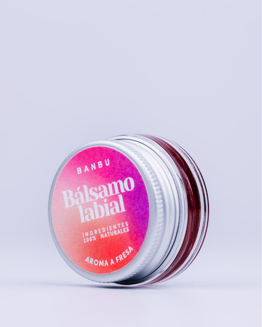 Banbu Bálsamo Labial con Color Fresa 5ml - BANBU - cosmética natural