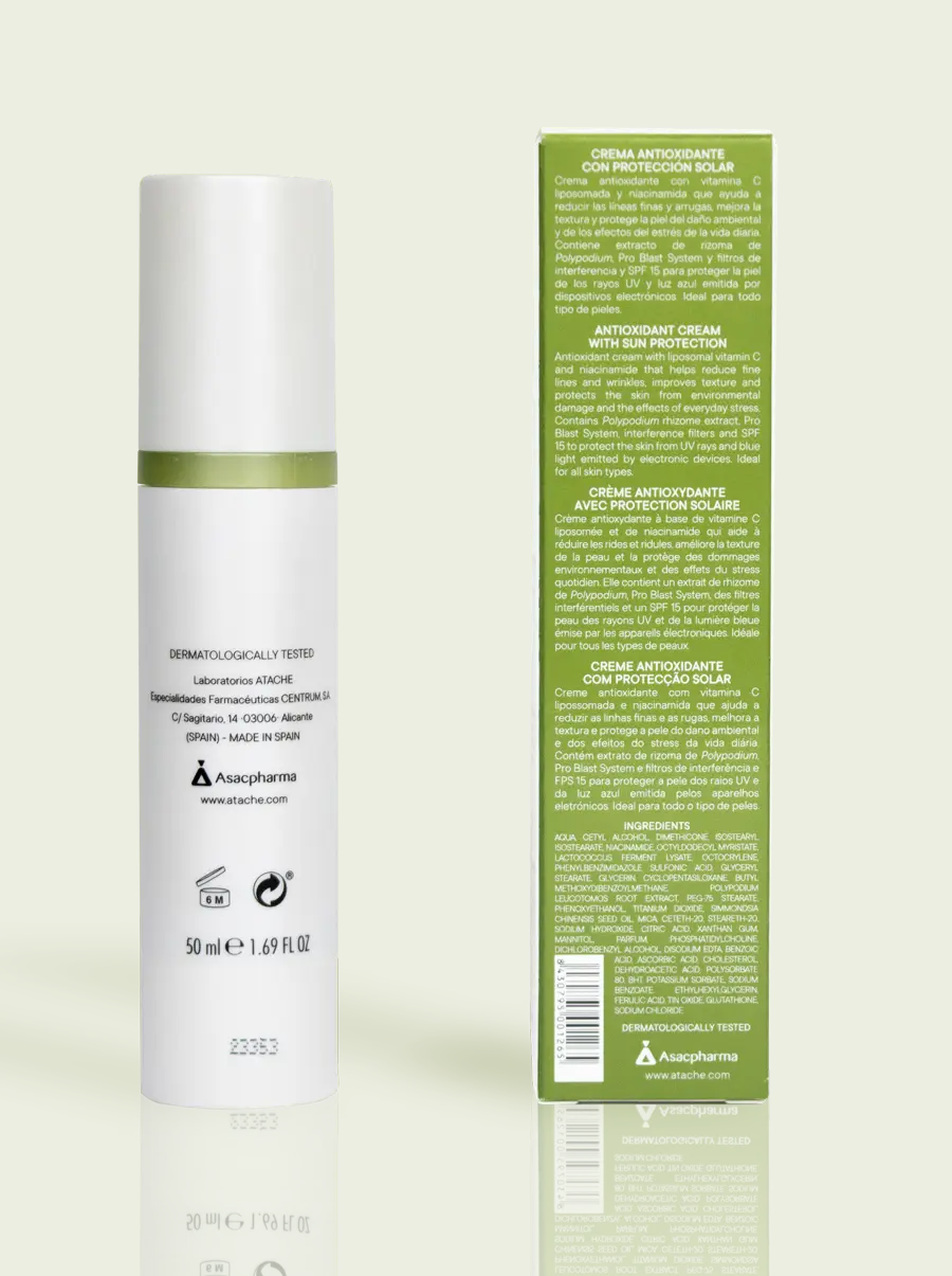 Atache CVITAL Crema Antioxidante con Protección Solar BLAST C 50ml