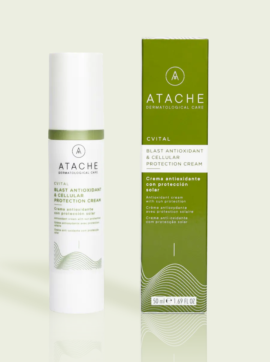 Crema antioxidante de protección celular de Atache.