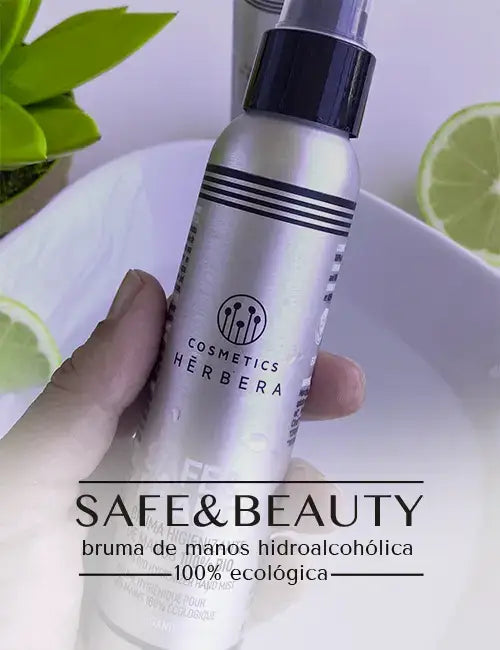 Herbera SAFE & BEAUTY Bruma Higienizante de Manos 100% BIO 100ml