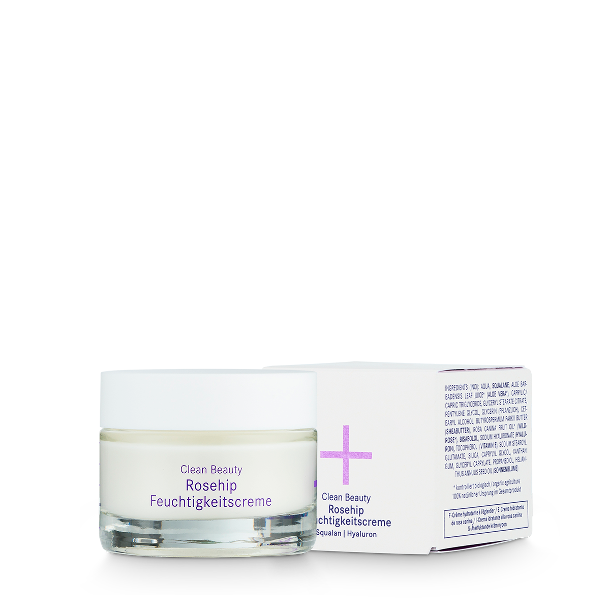 I+M Clean Beauty Crema Hidratante de Rosa Mosqueta 30ml - con estuche