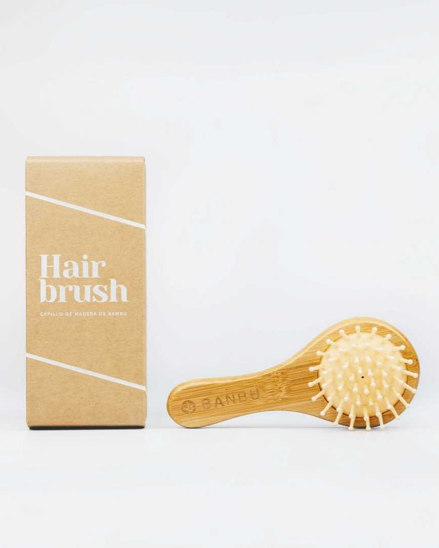 Banbu Cepillo de Pelo de Bambú de Viaje - BANBU - cosmética natural