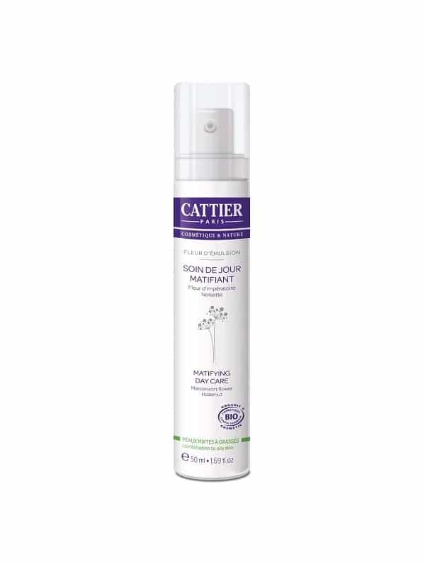 Cattier Crema Facial de Dia Matificante para Piel Mixta y Grasa 50ml