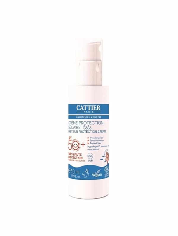 Cattier Crema Protectora Solar para Bebe SPF50+ 50ml