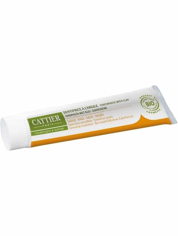 Cattier Dentifrico Dentargile con Arcilla y Salvia para Encias Sensibles 75ml