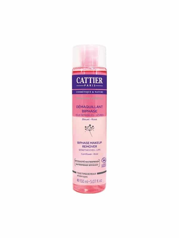 Cattier Desmaquillador Bifasico para Ojos Sensibles y Labios 150ml