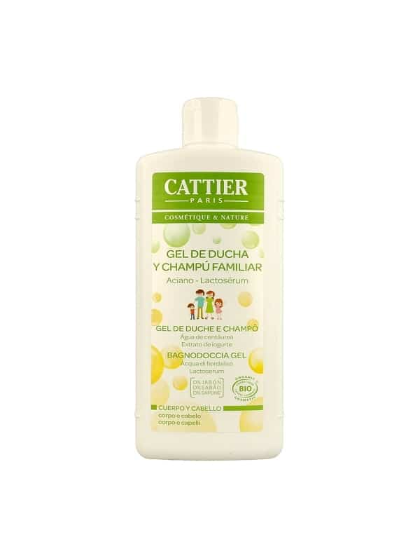 Cattier Gel de Baño y Champu Espumoso Familiar 500ml