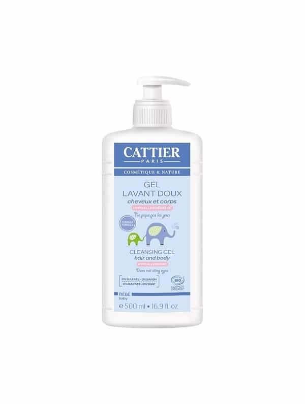 Cattier Gel de Baño y Champu para Bebe 500ml