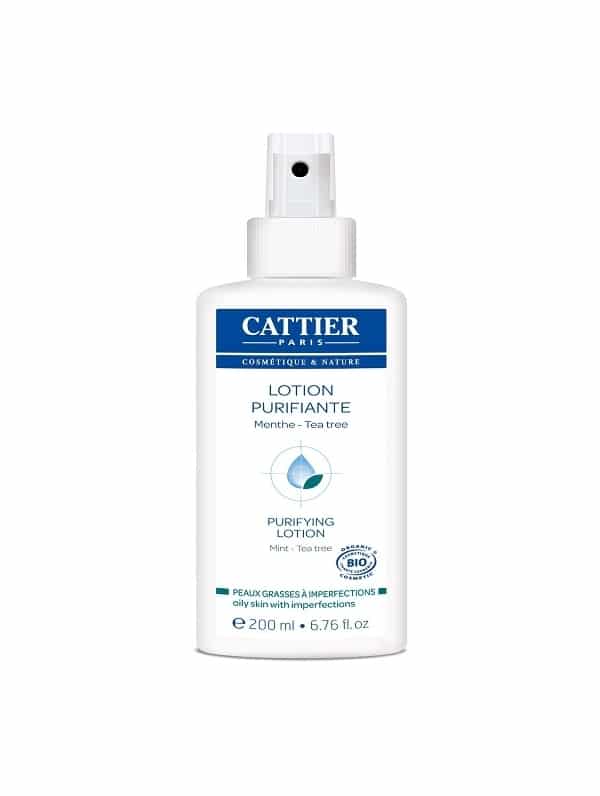 Cattier Locion Facial Purificante Con Arbol de Te para Piel Grasa Mixta 200ml