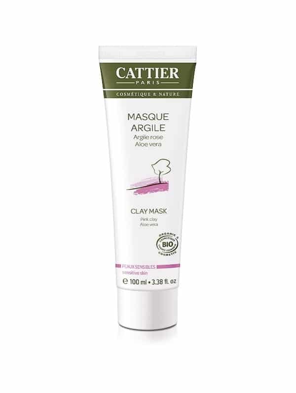Cattier Mascarilla Facial con Arcilla Rosa para Piel Sensible 100ml