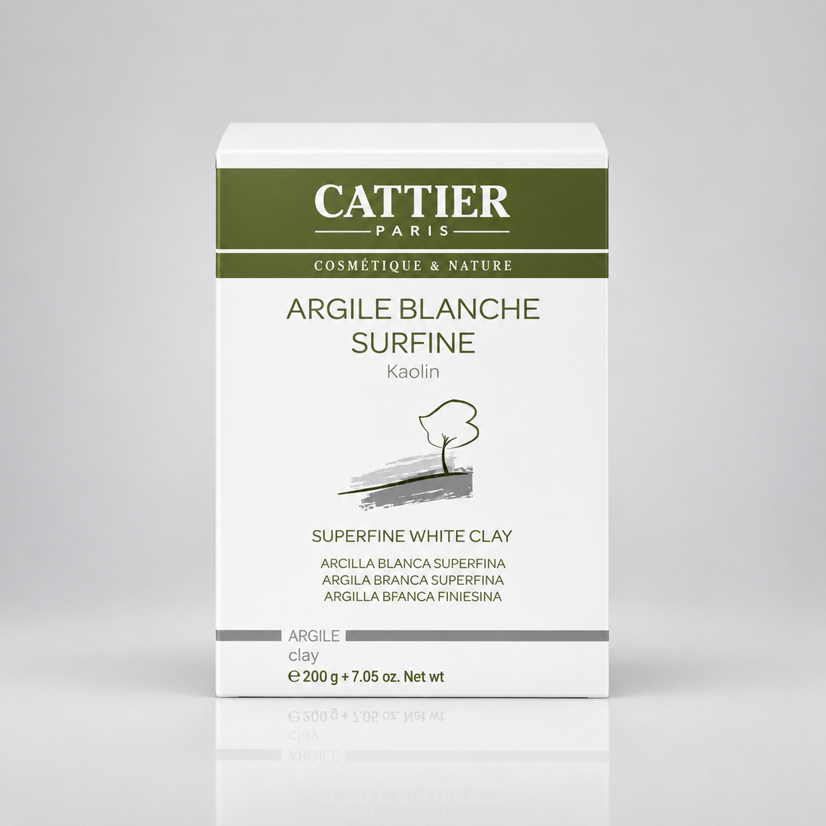 Cattier Arcilla Blanca Superfina 200gr - CATTIER - cosmética natural