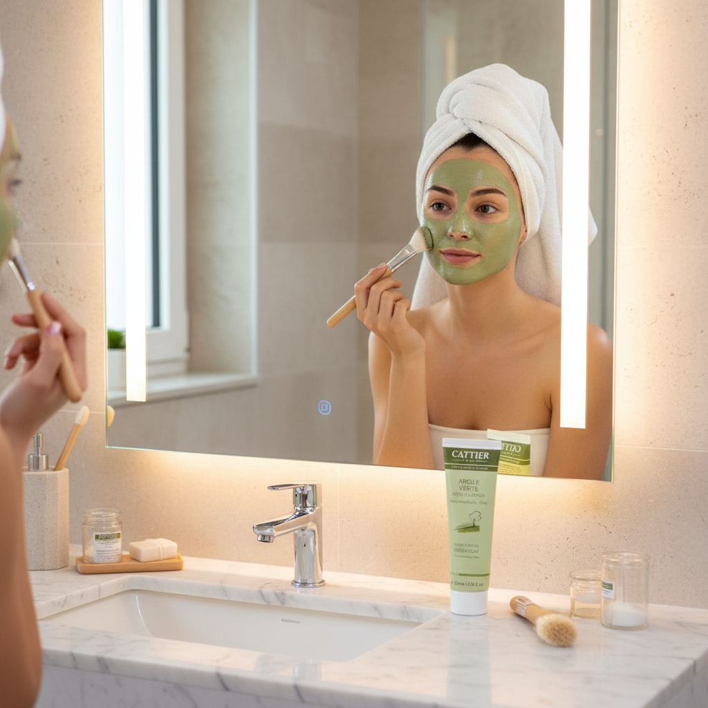 Cattier Arcilla Verde Lista para Usar 100ml - CATTIER - cosmética natural