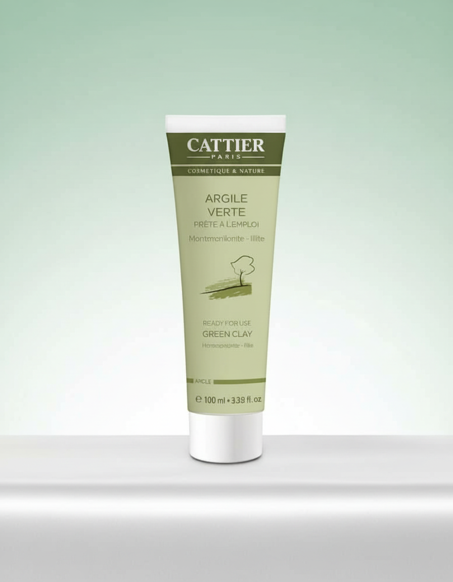 Cattier Arcilla Verde Lista para Usar 100ml - CATTIER - cosmética natural
