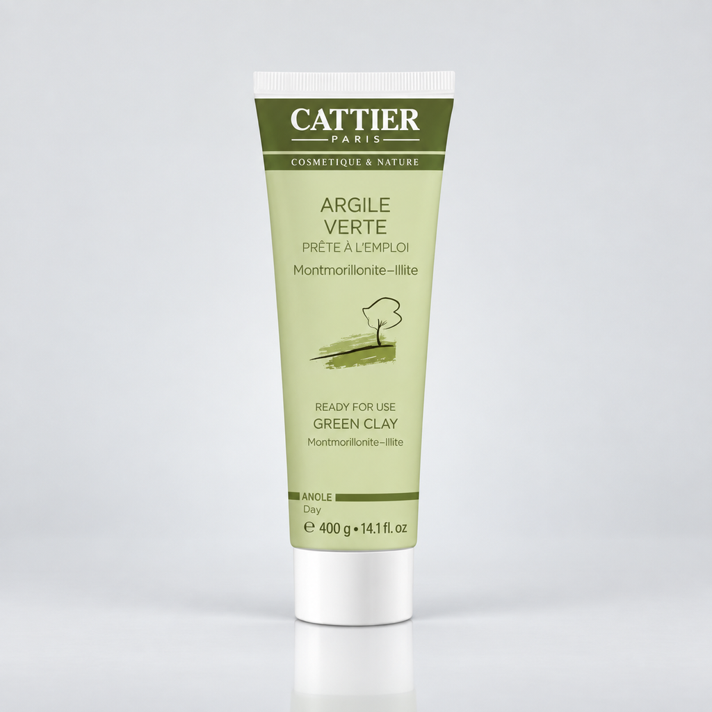 Cattier Arcilla Verde Lista para Usar 400gr - CATTIER - cosmética natural