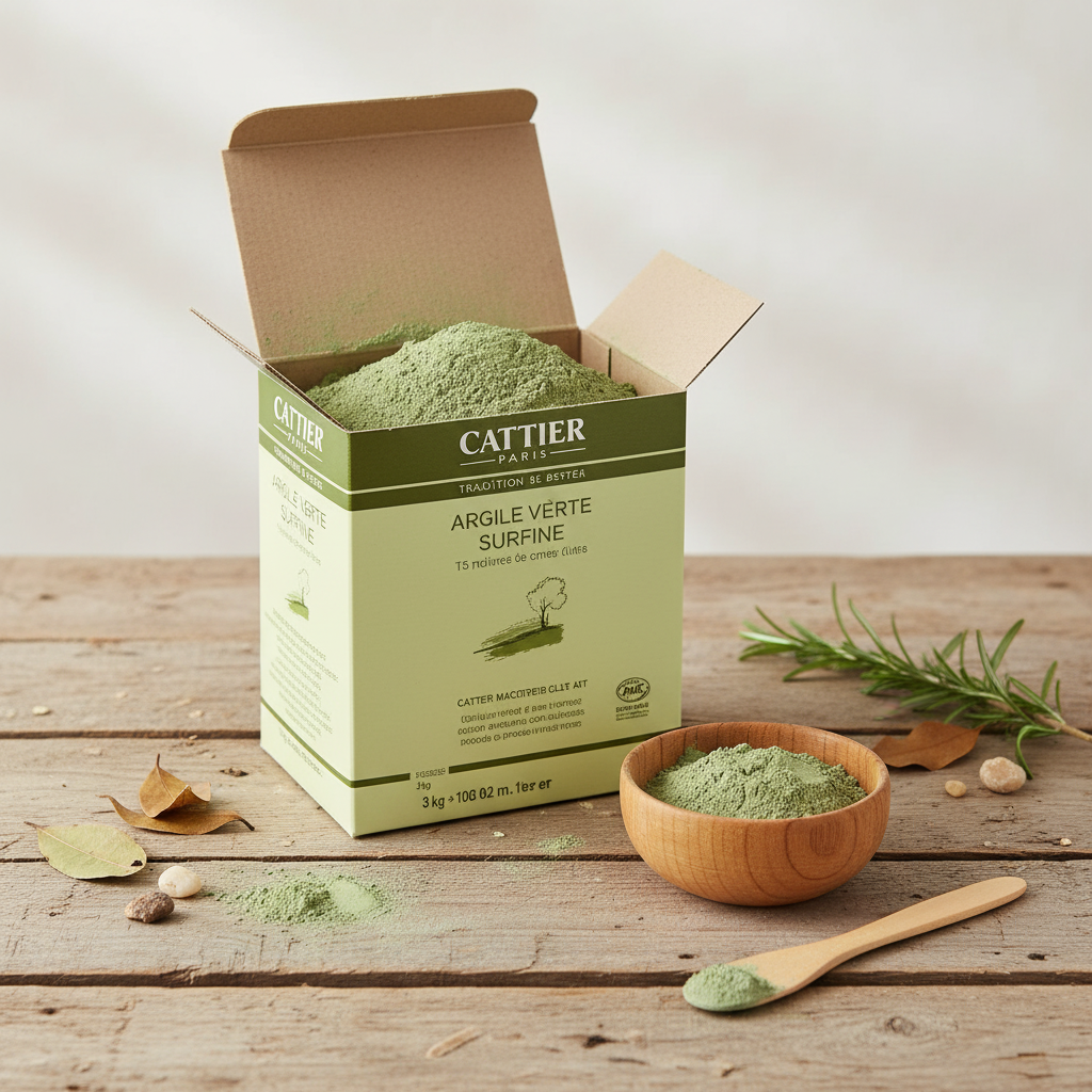 Cattier Arcilla Verde Superfina. 3Kg