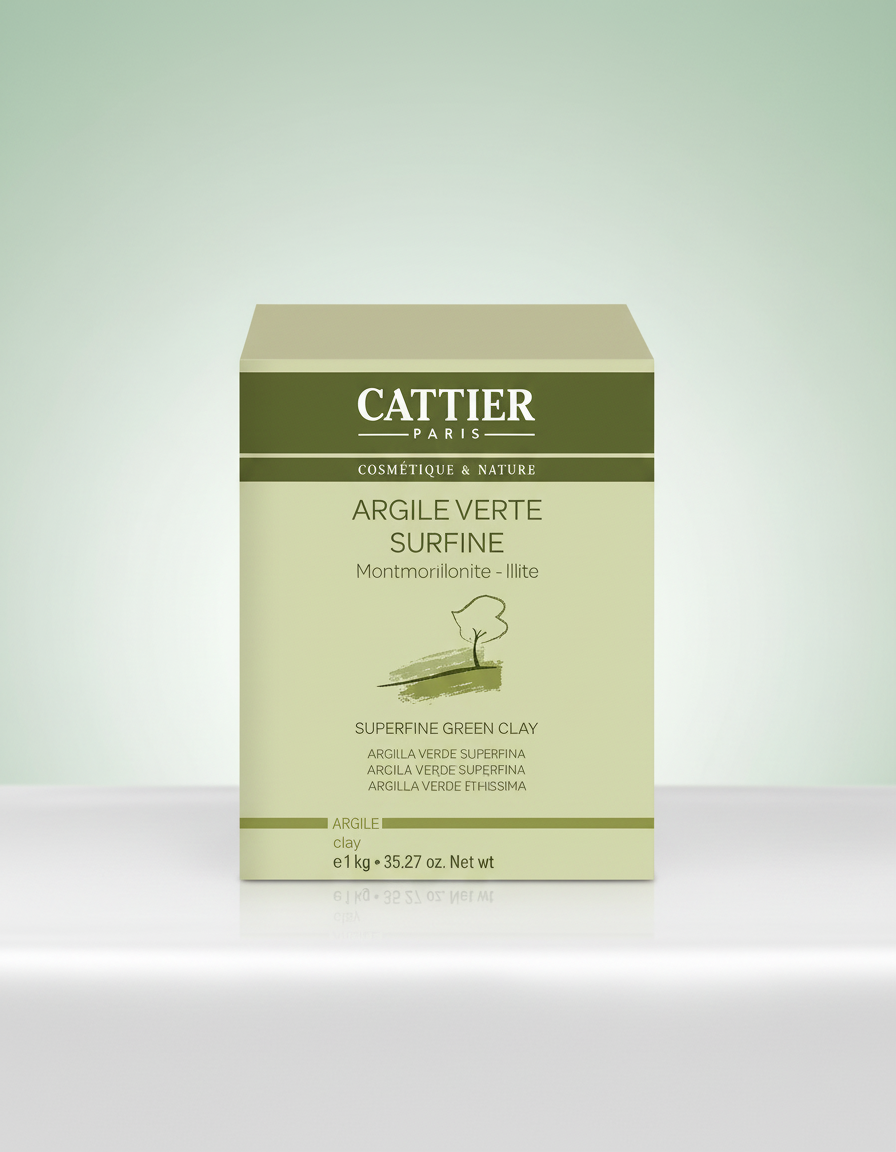 Cattier Arcilla Verde Superfina 1Kg