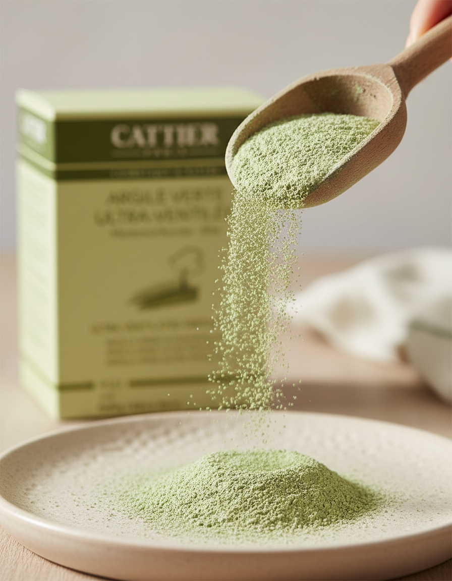 Cattier Arcilla Verde Ultraventilada 250gr