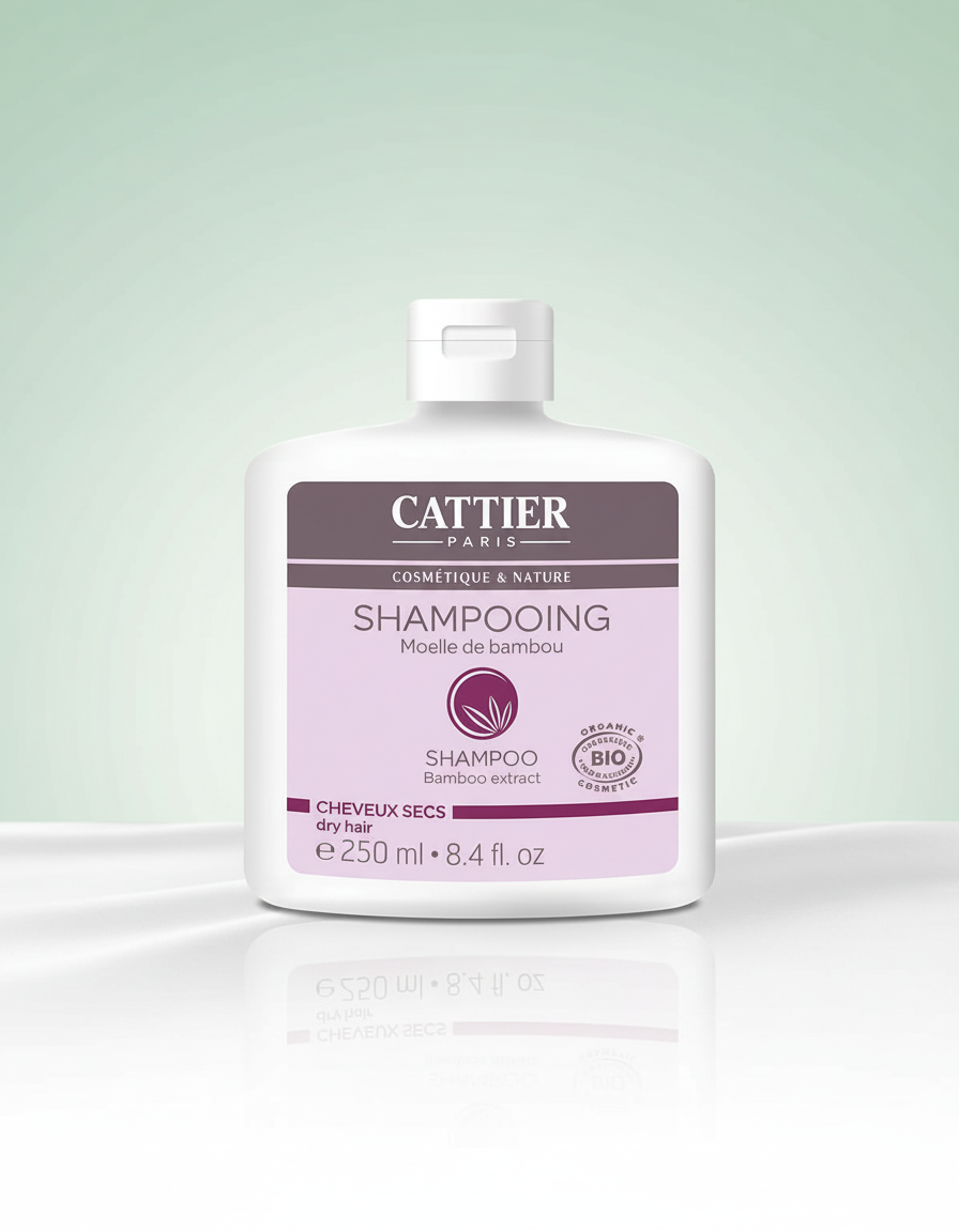 Cattier Champu para Cabello Seco con Bambu 250ml