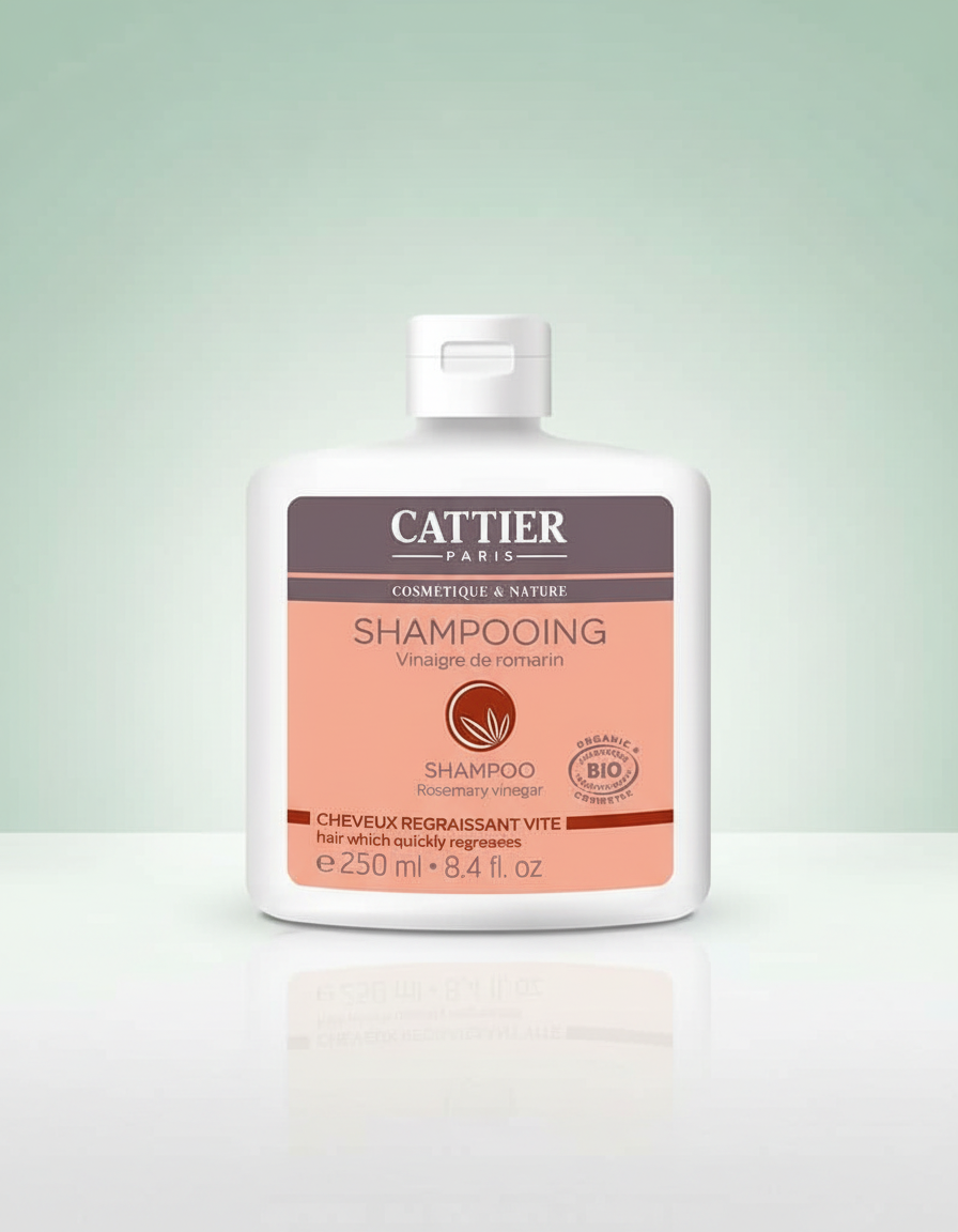 Cattier Champu para Cabellos Grasos con Vinagre de Romero 250ml