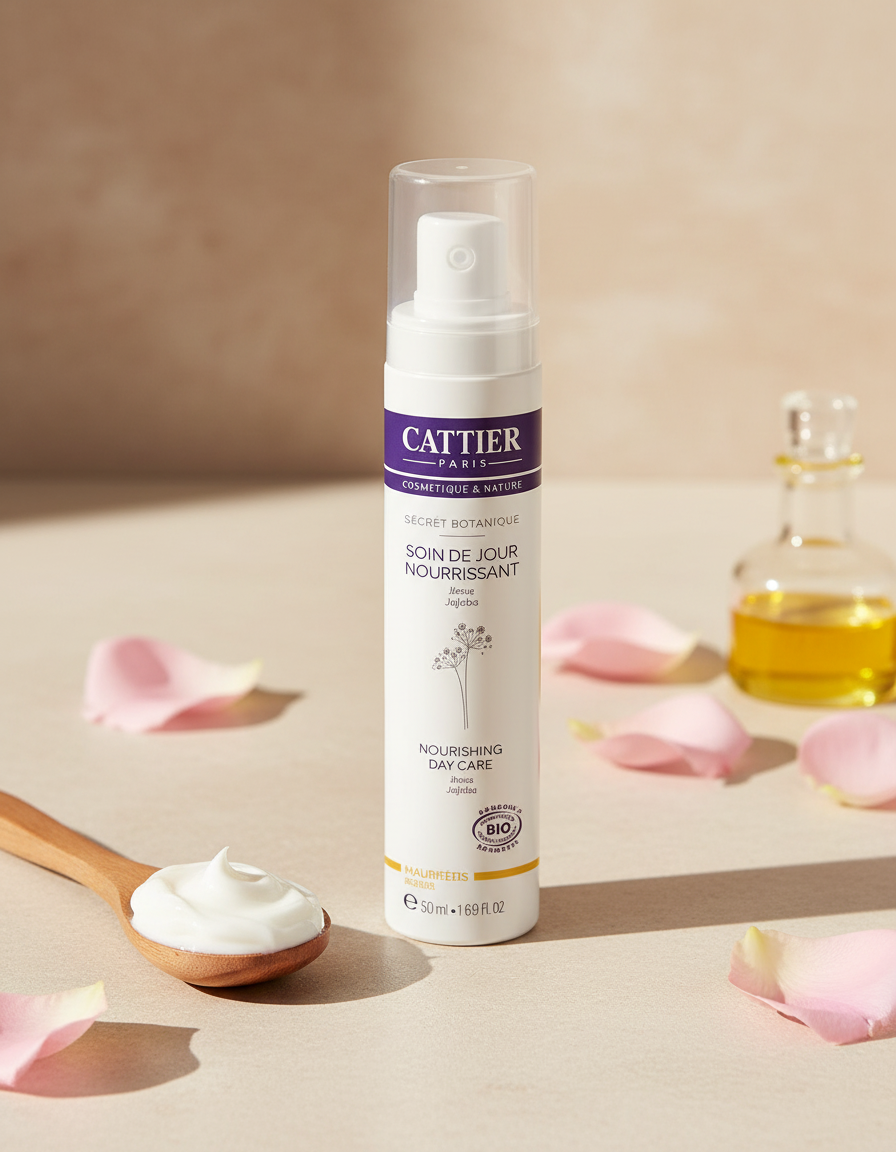 Cattier Crema Facial de Dia Nutritiva para Piel Seca y Sensible 50ml
