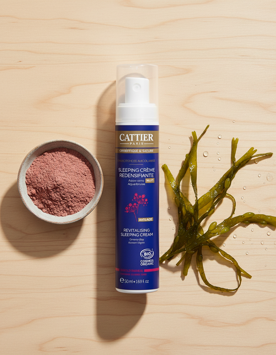 Cattier Crema Facial de Noche Redensificante Sleeping Cream 50ml - CATTIER - cosmética natural