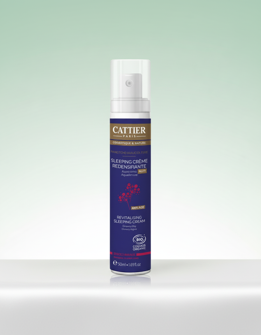 Cattier Crema Facial de Noche Redensificante Sleeping Cream 50ml - CATTIER - cosmética natural