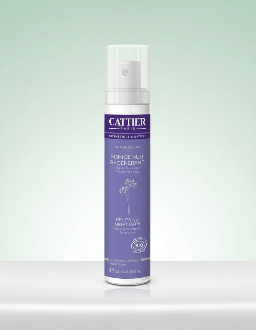 Cattier Crema Facial de Noche Regeneradora 50ml