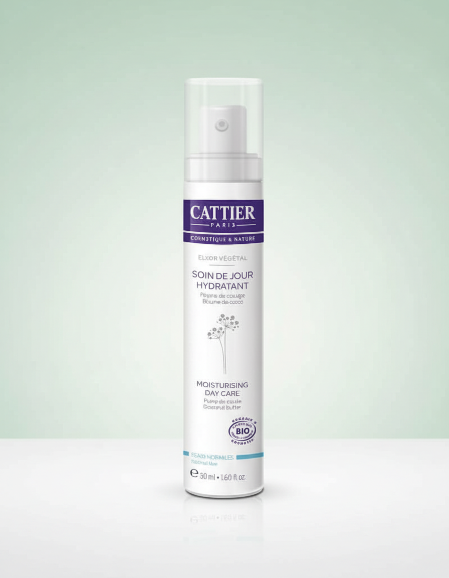 Cattier Crema Hidratante de Dia para Piel Normal 50ml - CATTIER - cosmética natural