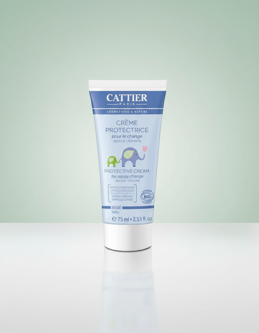 Cattier Crema Protectora para el Cambio de Pañal 75ml