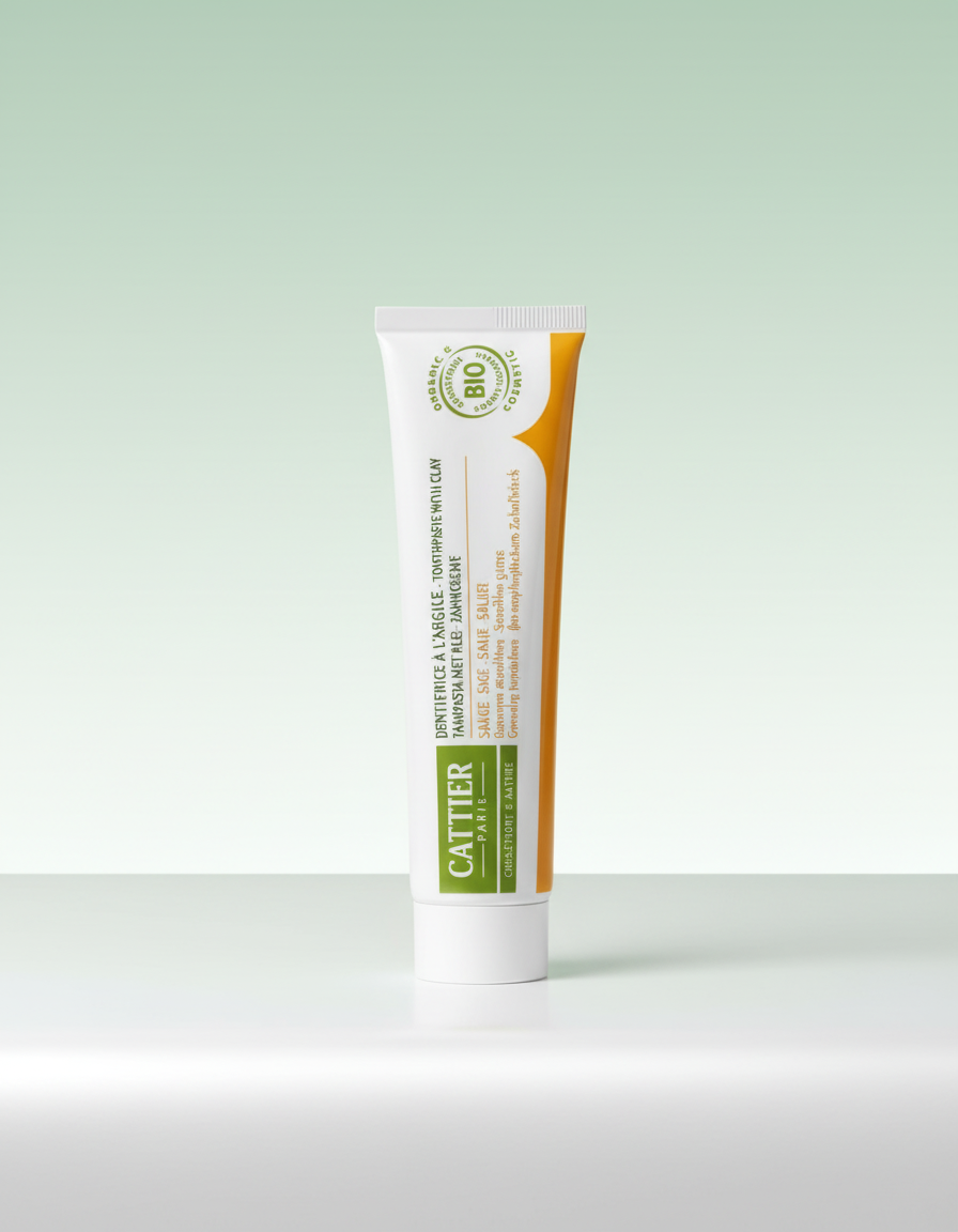 Cattier Dentifrico Dentargile con Arcilla y Salvia para Encias Sensibles 75ml