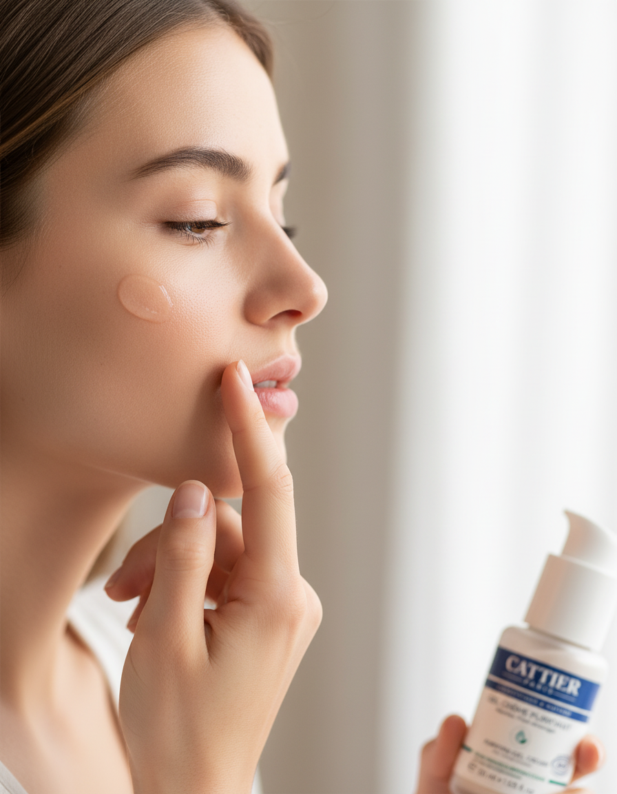 Cattier Gel Crema Facial Purificante para Piel Grasa con Imperfecciones 50ml - CATTIER - cosmética natural
