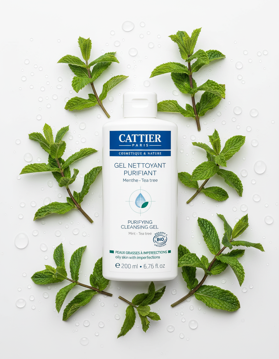 Cattier Gel Limpiador Facial Purificante 200ml