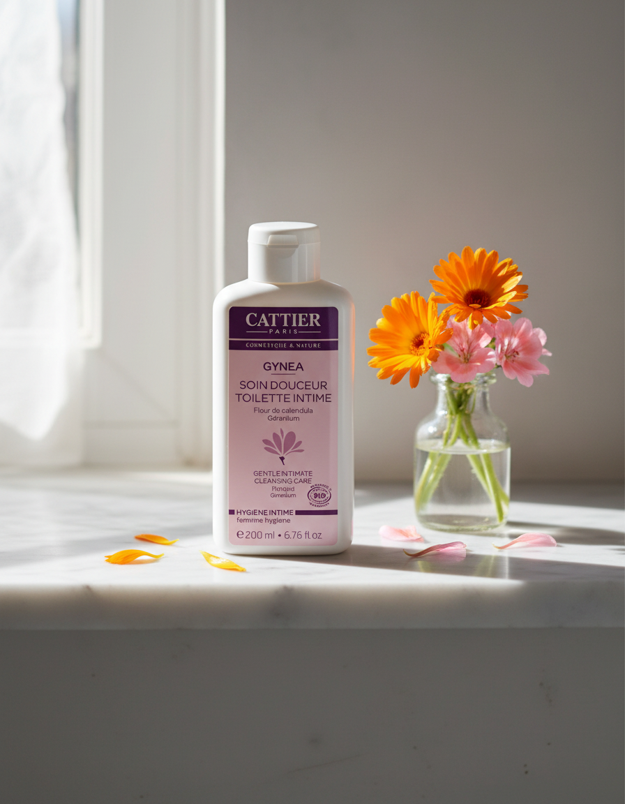 Cattier Gel Suave Cuidado Delicado para Higiene Intima 200ml