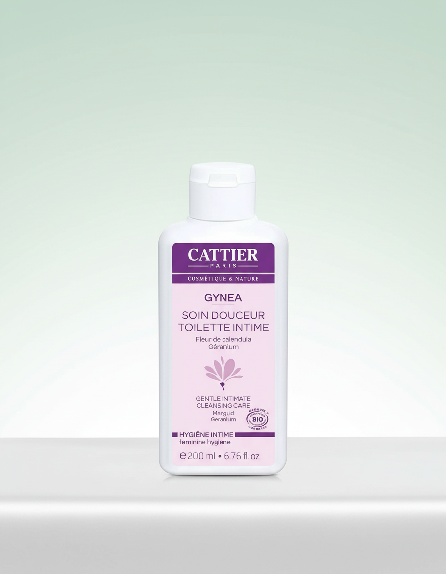 Cattier Gel Suave Cuidado Delicado para Higiene Intima 200ml