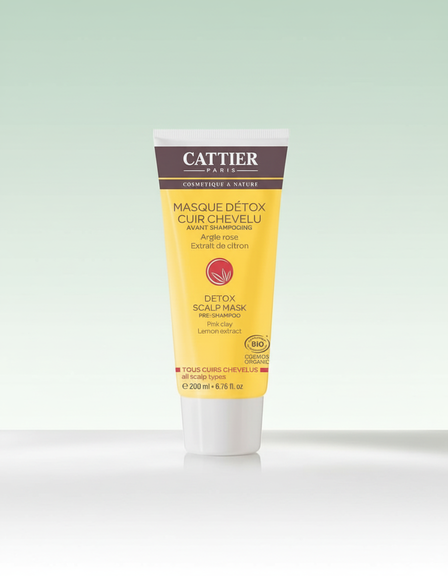 Cattier Mascarilla Capilar Detox Pre Champu 200ml