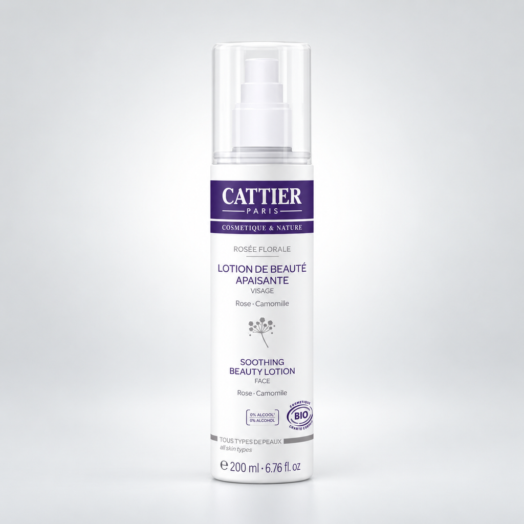 Cattier Tonico Locion Facial Calmante 200ml - CATTIER - cosmética natural
