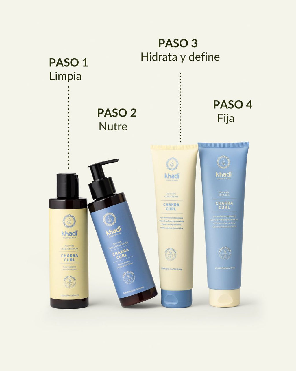 Khadi Champú ChakraCurl para Rizos 200ml - KHADI - cosmética