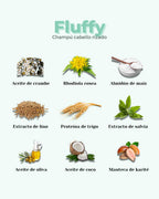 Banbu Champú Sólido Pelo Rizado Fluffy 75g - BANBU - cosmética natural