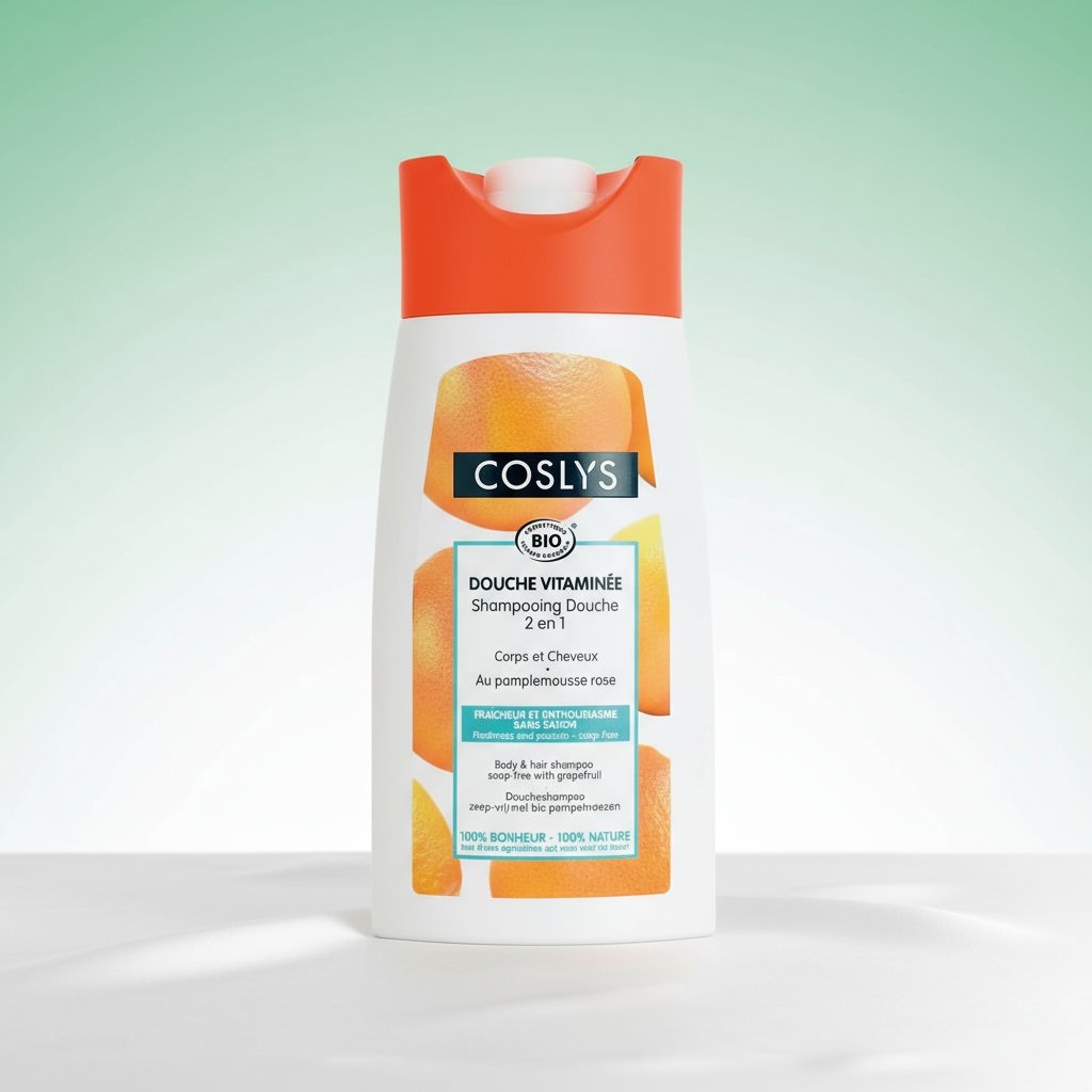 Coslys Champú y Gel de Ducha con Extracto de Pomelo 250ml