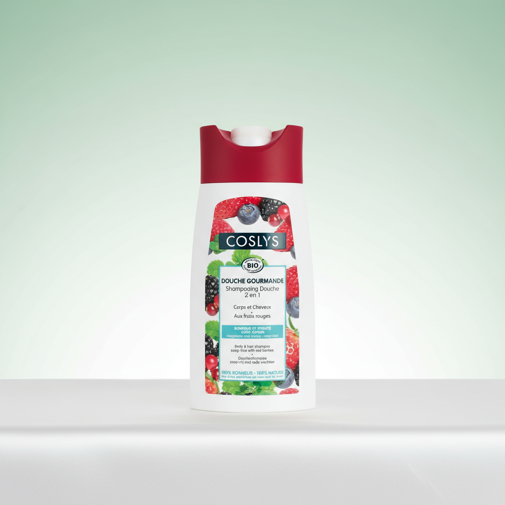 Coslys Champú y Gel de Ducha con Frutas del Bosque 250ml