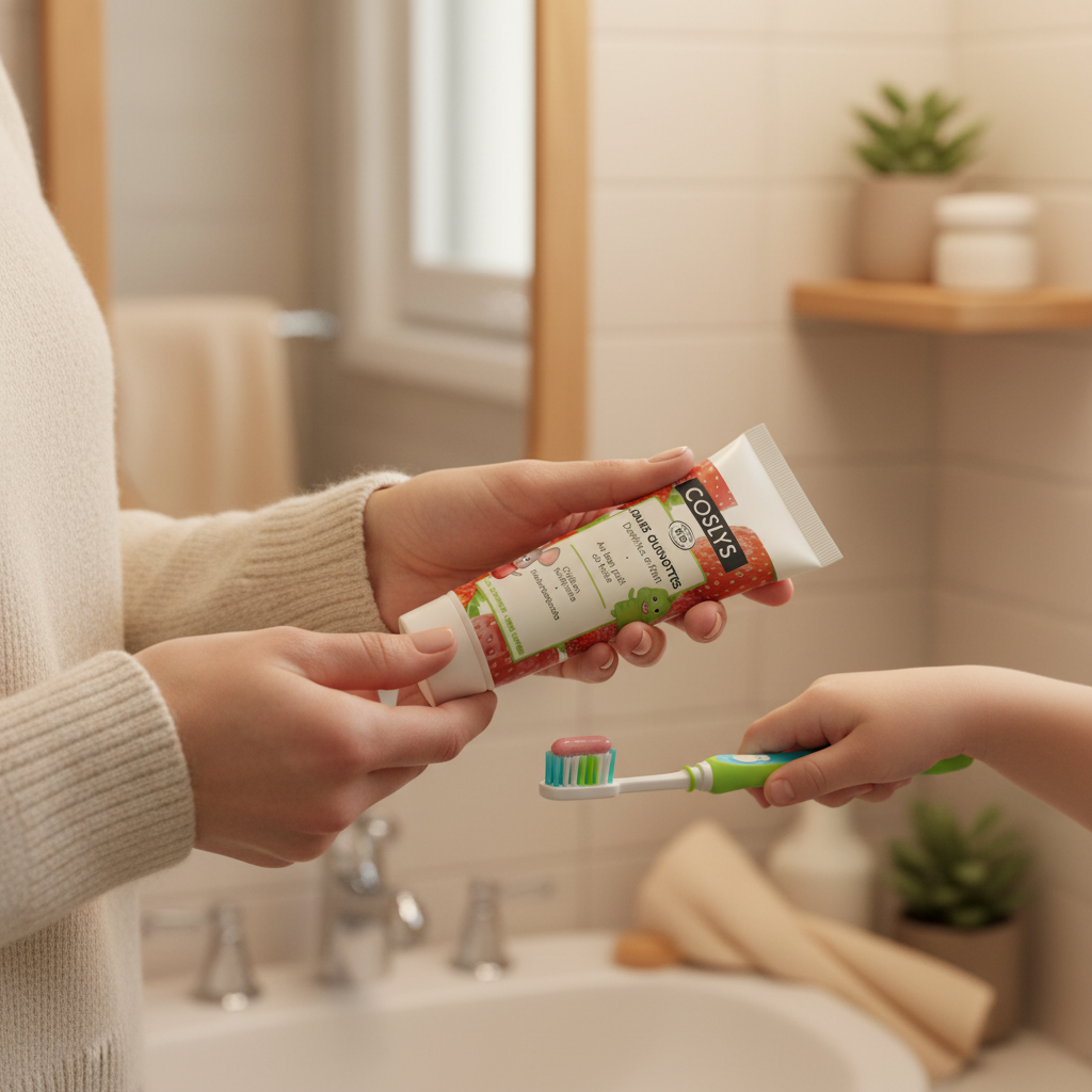 Coslys Dentífrico Infantil con Fresas BIO 50ml