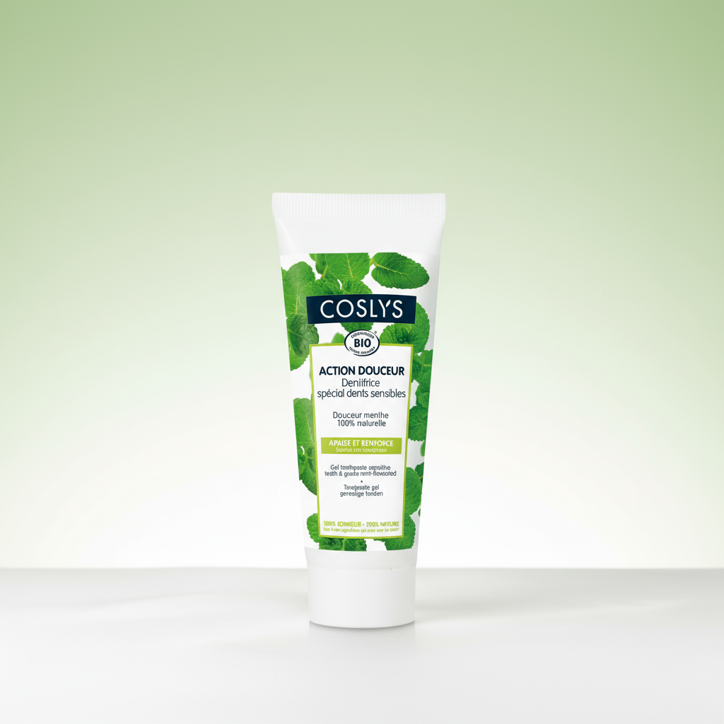 Coslys Gel Dentífrico para Dientes y Encías Sensibles con Frescor Intenso 75ml