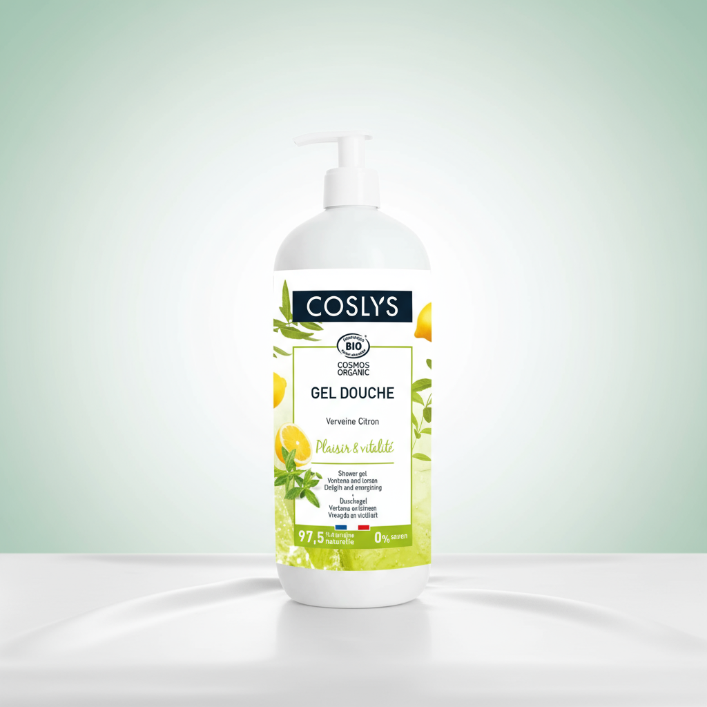 Coslys Gel Ducha Frescor Verbena con Limón 1L
